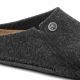 2. Kapcie męskie/damskie Birkenstock Zermatt Cozy Home Anthracite z wełnianego filcu regular szerokie (1014938)