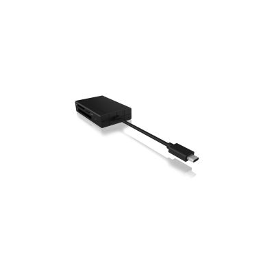3. ICY BOX IB-CR401-C3 czytnik kart USB 3.2 Gen 1 (3.1 Gen 1) Type-C Czarny