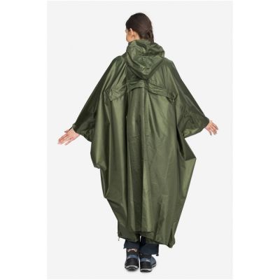 8. Poncho przeciwdeszczowe VIKING Vesper Backpack, zielone