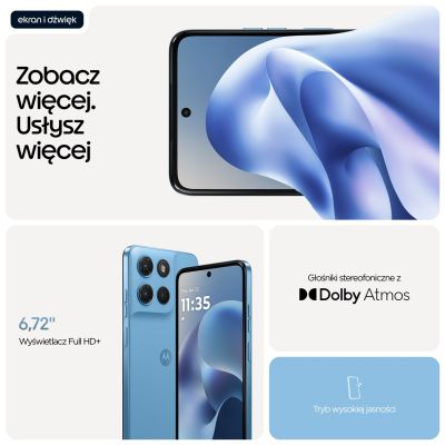 19. Motorola Moto G17 Power 8/256GB PANTONE Alaskan Blue