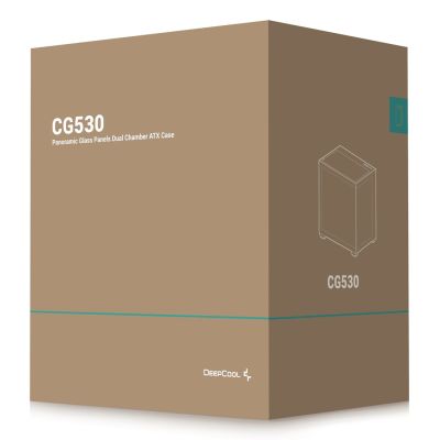 10. DeepCool CG530 Midi Tower Czarny