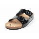 4. Klapki robocze Abeba Sandals Black W 8088