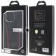 10. Etui Audi Genuine Leather z MagSafe na iPhone 15 Pro Max - czarno-czerwone