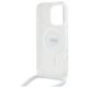 6. Etui Karl Lagerfeld Crossbody IML Karl Head Magsafe na iPhone 16 Pro Max - przezroczyste