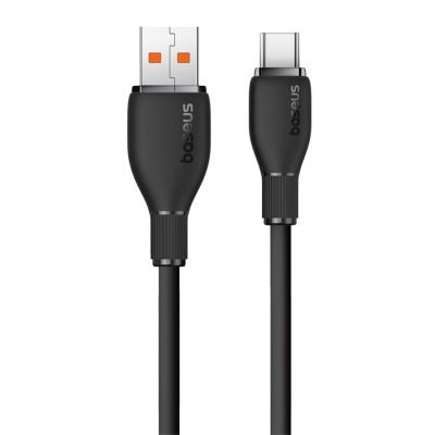 2. Kabel Baseus Pudding Series 100W USB-A - USB-C 2m - czarny