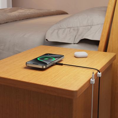 11. Organizer kabli Joyroom JR-ZS368 magnetyczny - biały (6 szt.)