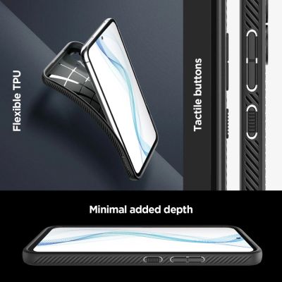 11. Etui Spigen Liquid Air na Samsung Galaxy A54 5G - czarny mat