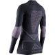 2. Bluza damska X-Bionic Energy Accumulator 4.0 Shirt - charcoal/magnolia rozmiar: l