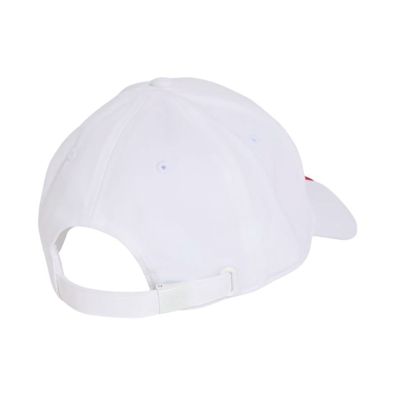 2. Czapka z daszkiem dla dzieci adidas FC Bayern Monachium biała KT3396