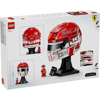 15. LEGO Editions 43014 - Kask Charles Leclerc Scuderia Ferrari HP