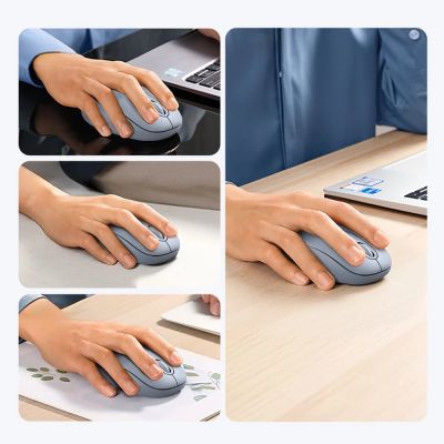 9. Myszka bezprzewodowa USB 2.4GHz Ugreen MU105 - niebieska