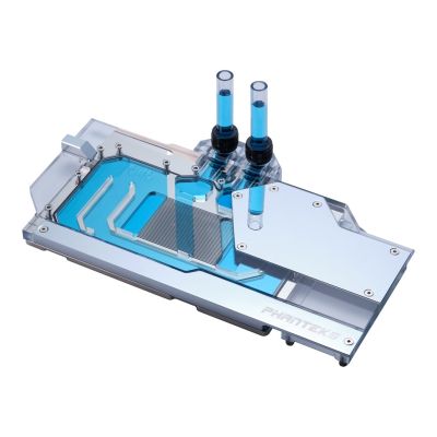 6. Phanteks Glacier G40 Blok wodny + Backplate