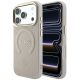 Etui Guess Saffiano Peony & Ring MagSafe na iPhone 17 Pro / 18 Pro - różowe