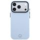 3. Etui Mercedes Leather Semi Wrap Wood Effect MagSafe na iPhone 17 Pro Max / 18 Pro Max - niebieskie