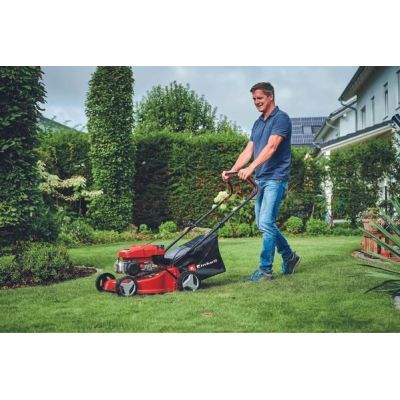 3. Einhell GC-PM 40/2 S Kosiarka do trawnika typu push Benzynowy Czarny, Czerwony