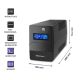 15. QOLTEC ZASILACZ AWARYJNY UPS 450VA | 240W | LCD | USB | RJ45