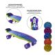 64. Deskorolka Nils Extreme ELECTROSTYLE PENNYBOARD PNB01 BLUE 