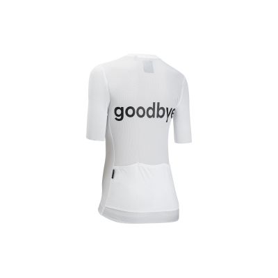 2. Koszulka rowerowa NORTHWAVE Blade Hello Goodbye Woman Jersey S/s biała