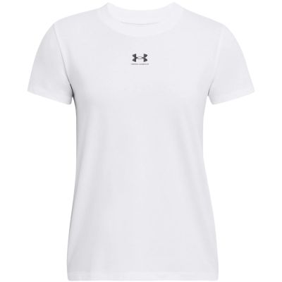 6. Koszulka Under Armour Rival Core SS W 1383648 100