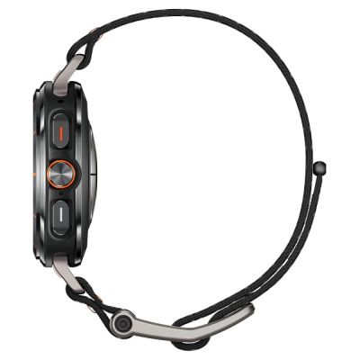 12. Pasek Spigen DuraPro na Samsung Galaxy Watch Ultra 47 mm - czarny