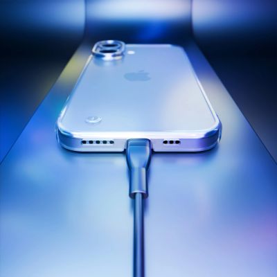 13. Etui 3mk Just20g Clear Case na Apple iPhone 16 - przezroczyste