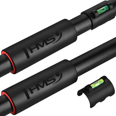 7. Drążek rozporowy do podciągania HMS DD400 z poziomicą szerokość 70-106 cm