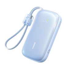Powerbank Baseus EnerFill FC21 Qpow 3 Ultra 20000mAh 22.5W z wyświetlaczem z dołączonym kablem - niebieski