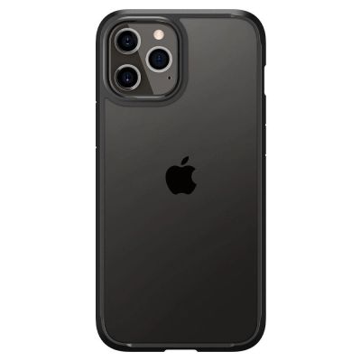 2. Etui Spigen Ultra Hybrid na iPhone 12 / iPhone 12 Pro - czarny mat