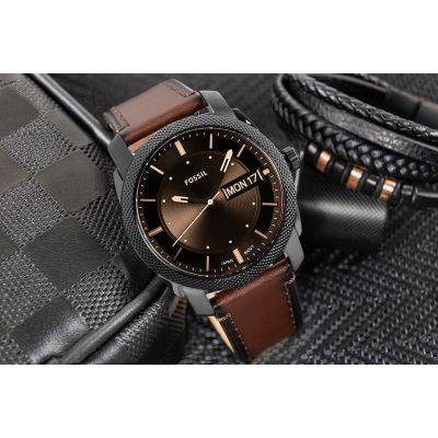 5. Zegarek Męski FOSSIL Machine FS5901 + BOX