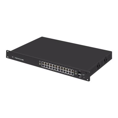 2. Ubiquiti ES-24-250W przełącznik sieciowy Zarządzany L2/L3 Gigabit Ethernet (10/100/1000) Obsługa PoE 1U Czarny