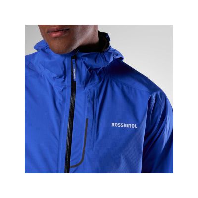 4. Kurtka męska ROSSIGNOL M Rainproof 2.5L Shell Jkt niebieska