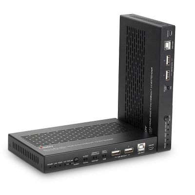 Lindy 38344 przedłużacz KVM Nadajnik i odbiornik