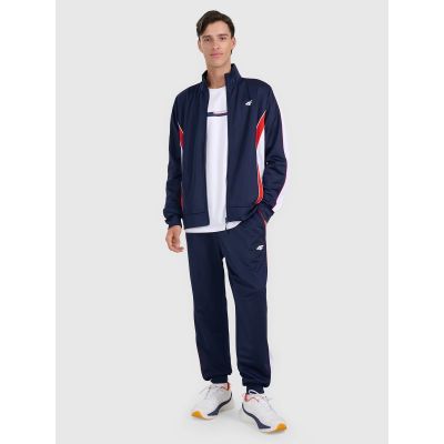 5. T-shirt oversize z nadrukiem męski 4F 4FRAW25TTSHM3227-10S