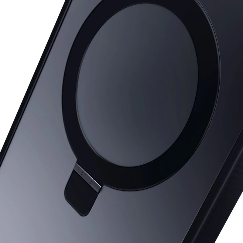 18. Etui 3mk Smoke Case Mag&Stand na Apple iPhone 16 pro max - czarne