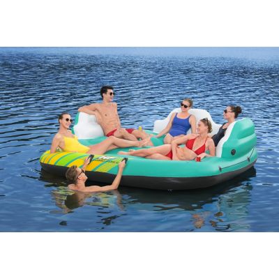 23. Bestway 43407 pływak basenowy i plażowy Wielobarwny Monochromatyczny PCW Pływająca wyspa