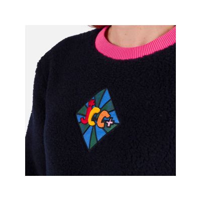 12. Bluza Rossignol W Lumy Fleece Sweat niebieski