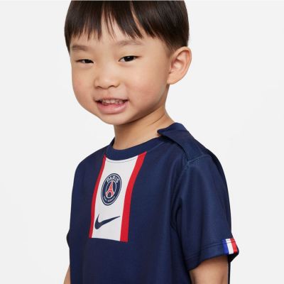 5. Komplet piłkarski Nike PSG 2022/23 Home Jr DJ7917 411
