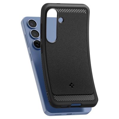 14. Etui Spigen Rugged Armor Mag MagSafe na Samsung Galaxy S25 - czarny-mat