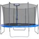 14. TRAMPOLINA BATUTA OGRODOWA SKŁADANA Z SIATKĄ WEWNĘTRZNĄ 12FT 366CM ENERO