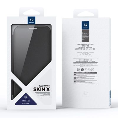 9. Etui Dux Ducis Skin X Pro z MagSafe na Samsung Galaxy S25 Edge - czarne