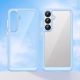 6. Etui Outer Space Case do Samsung Galaxy A36 pokrowiec z elastyczną ramką  - niebieskie