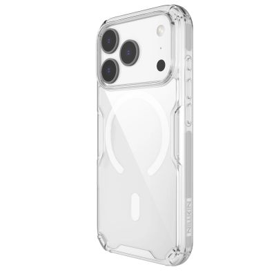 2. Etui Nillkin Nature TPU Pro kompatybilne z MagSafe na iPhone 17 Pro - białe