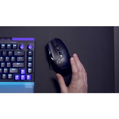 32. Logitech G G502 X Lightspeed myszka Gaming Po prawej stronie RF Wireless Optyczny 25600 DPI