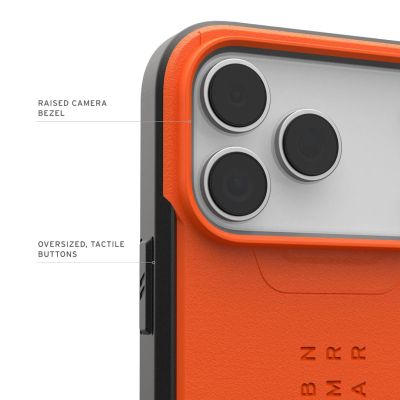 7. UAG Civilian MagSafe - etui do iPhone 17 Pro Max kompatybilne z MagSafe (orange)