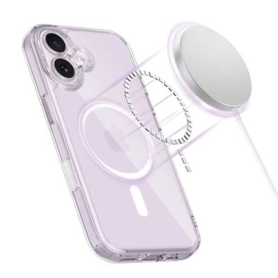 3. Etui Tech-Protect Magpeak Magsafe CC na iPhone 17 - przezroczyste