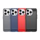 7. Elastyczne etui wzór karbon do iPhone 15 Pro Carbon Case - czarne