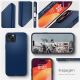 13. Etui Spigen Thin Fit na iPhone 15 Plus - niebieskie