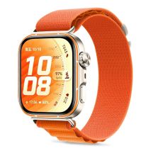 Pasek Tech-Protect Nylon Pro na Huawei Watch Fit 3 / 4 / 4 Pro / 5 / 5 Pro - pomarańczowy
