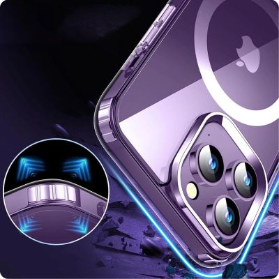 4. Etui Tech-Protect FlexAir Hybrid MagSafe na iPhone 15 - przezroczyste