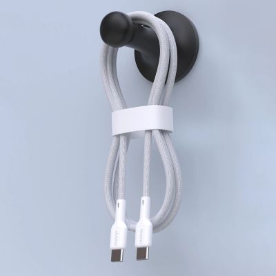 3. Kabel Dudao L9C 65W USB-C - USB-C 1m - biały